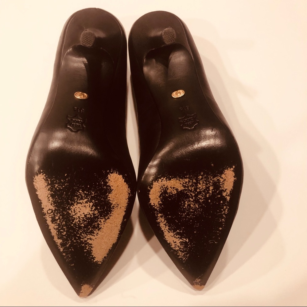Black Charles David Pumps Size 8 1/2 - Picture 3 of 8